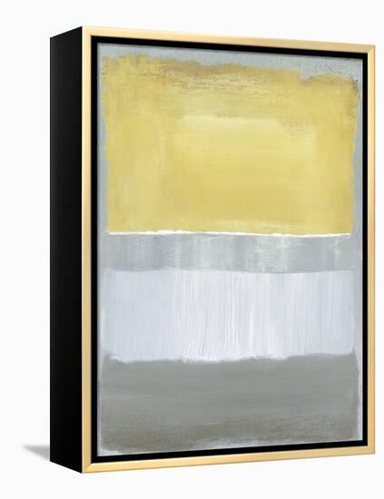 Half Light I-Caroline Gold-Framed Stretched Canvas