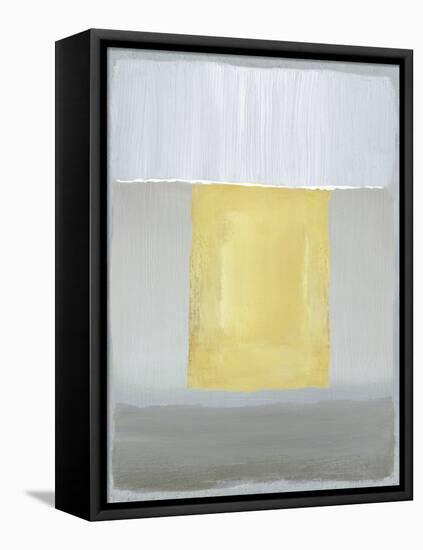 Half Light II-Caroline Gold-Framed Stretched Canvas