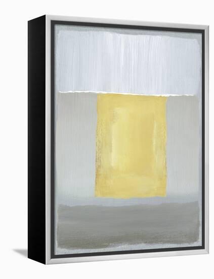 Half Light II-Caroline Gold-Framed Stretched Canvas