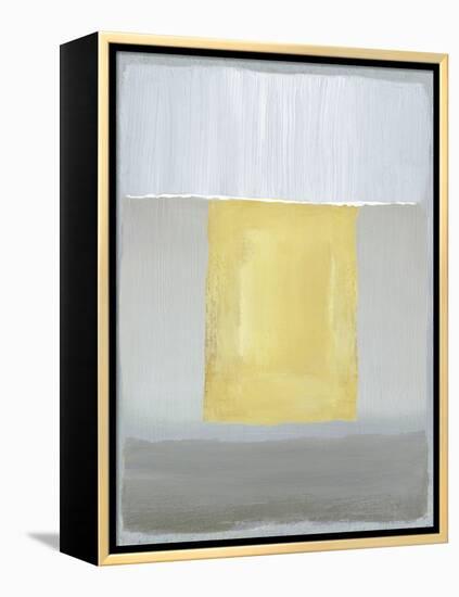 Half Light II-Caroline Gold-Framed Stretched Canvas