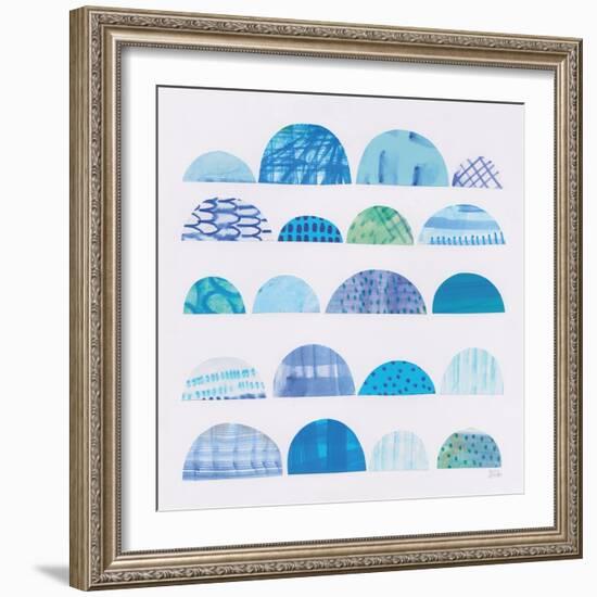 Half Moon Abstract I-Melissa Averinos-Framed Art Print