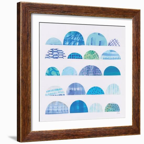 Half Moon Abstract I-Melissa Averinos-Framed Art Print