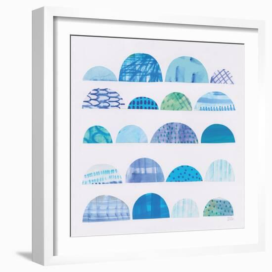 Half Moon Abstract I-Melissa Averinos-Framed Art Print