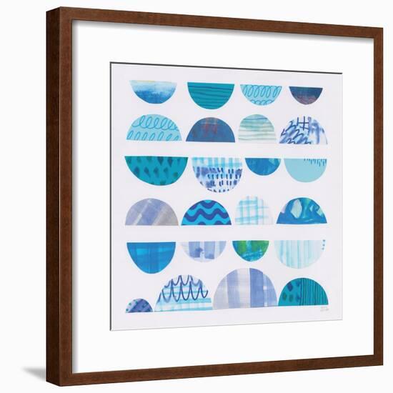 Half Moon Abstract II-Melissa Averinos-Framed Art Print