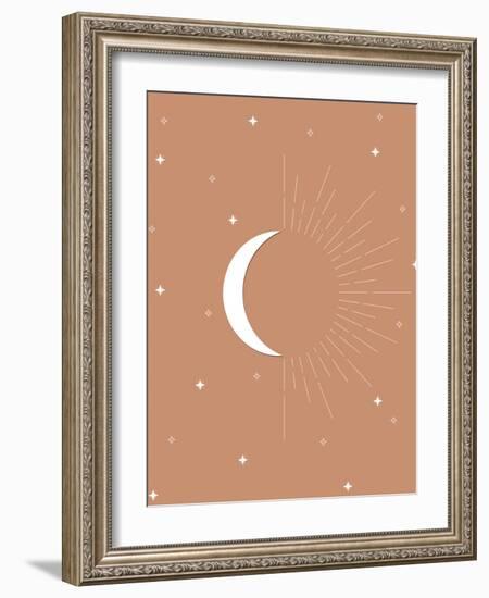 Half Moon-Adebowale-Framed Art Print