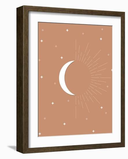 Half Moon-Adebowale-Framed Art Print