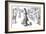 Half Mourning-Charles Dana Gibson-Framed Giclee Print