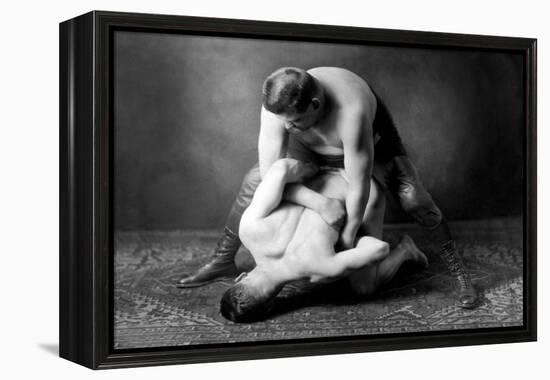 Half Nelson-null-Framed Stretched Canvas