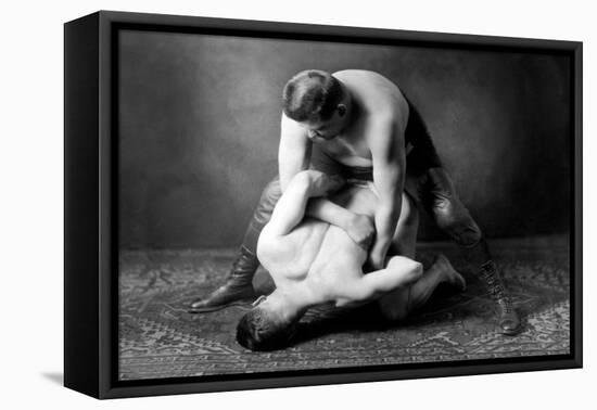 Half Nelson-null-Framed Stretched Canvas