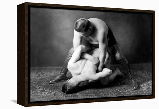 Half Nelson-null-Framed Stretched Canvas