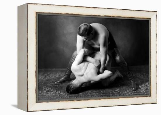 Half Nelson-null-Framed Stretched Canvas