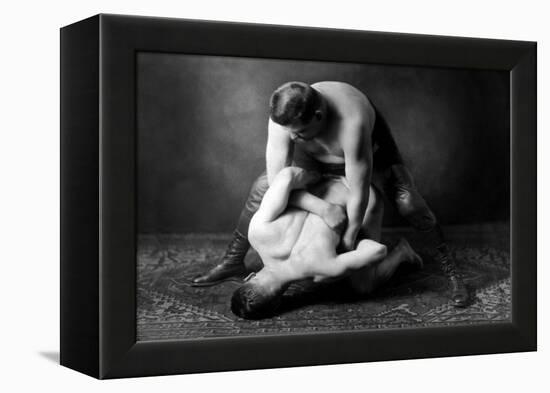 Half Nelson-null-Framed Stretched Canvas