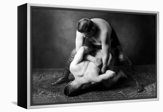 Half Nelson-null-Framed Stretched Canvas