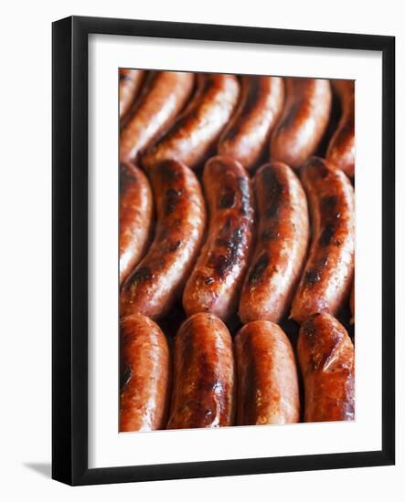 Half-Smokes, the Washington DC Style Sausage.-Jon Hicks-Framed Photographic Print