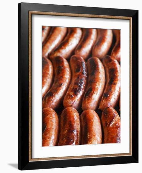 Half-Smokes, the Washington DC Style Sausage.-Jon Hicks-Framed Photographic Print