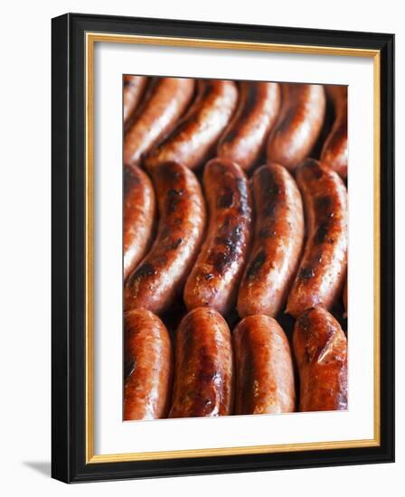 Half-Smokes, the Washington DC Style Sausage.-Jon Hicks-Framed Photographic Print