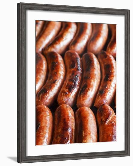 Half-Smokes, the Washington DC Style Sausage.-Jon Hicks-Framed Photographic Print