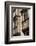 Half-Timbered House Detail, Bayeux, Normandy, France-Walter Bibikow-Framed Photographic Print