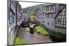 Half-timbered Houses in Monreal on River Elz, Eifel, Rhineland-Palatinate, Germany, Europe-Hans-Peter Merten-Mounted Photographic Print