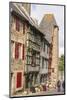 Half Timbered Houses, Old Town, Treguier, Cotes D'Armor, Brittany, France, Europe-Guy Thouvenin-Mounted Photographic Print