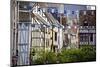 Half Timbered Norman Facades, Rouen, Normandy, France, Europe-Guy Thouvenin-Mounted Photographic Print