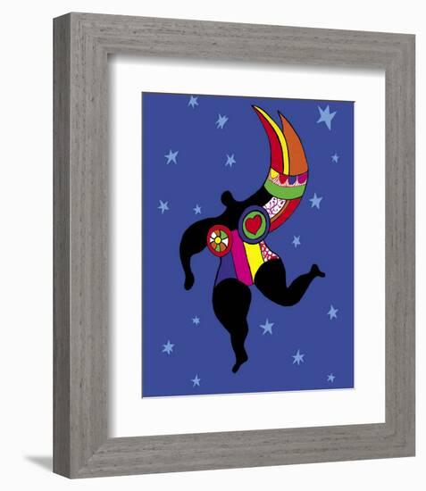 Half Woman, Half Angel-Niki De Saint Phalle-Framed Art Print