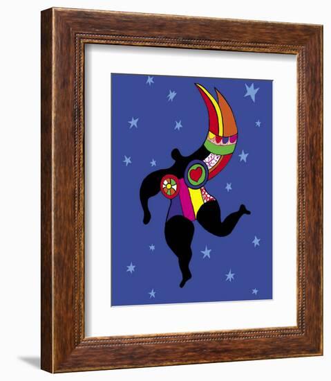 Half Woman, Half Angel-Niki De Saint Phalle-Framed Art Print