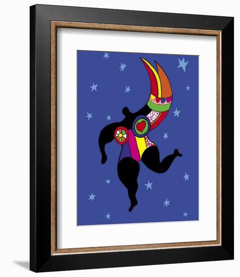 Half Woman, Half Angel-Niki De Saint Phalle-Framed Art Print