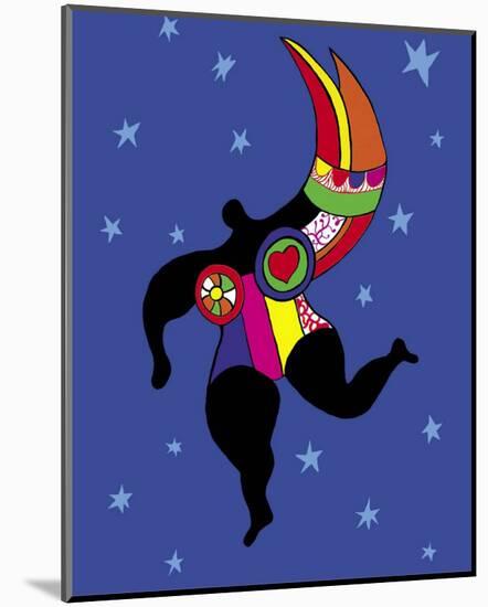 Half Woman, Half Angel-Niki De Saint Phalle-Mounted Art Print