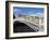 Halfpenny Bridge over River Liffey, Dublin, Republic of Ireland, Europe-Hans Peter Merten-Framed Photographic Print