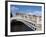 Halfpenny Bridge over River Liffey, Dublin, Republic of Ireland, Europe-Hans Peter Merten-Framed Photographic Print