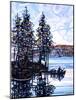 Haliburton Morning-Mandy Budan-Mounted Giclee Print