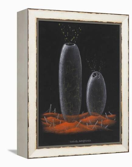 Halichondria Sanguinea: Sponge-Philip Henry Gosse-Framed Premier Image Canvas