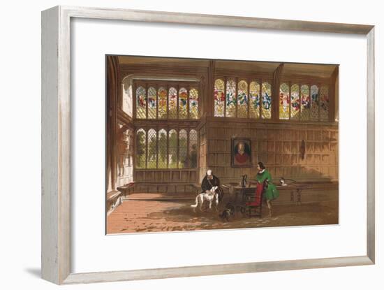'Hall at Ockwells, Berkshire', 1845-Unknown-Framed Giclee Print
