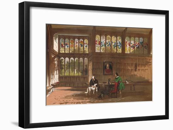 'Hall at Ockwells, Berkshire', 1845-Unknown-Framed Giclee Print
