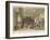 Hall, Crewe Hall, Cheshire-Joseph Nash-Framed Giclee Print