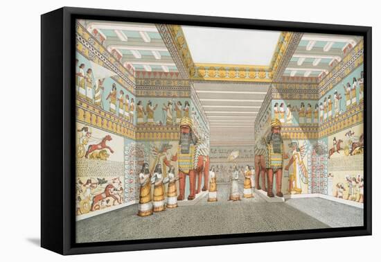 Hall in Assyrian palace (restored), 1849-Austen Henry Layard-Framed Premier Image Canvas