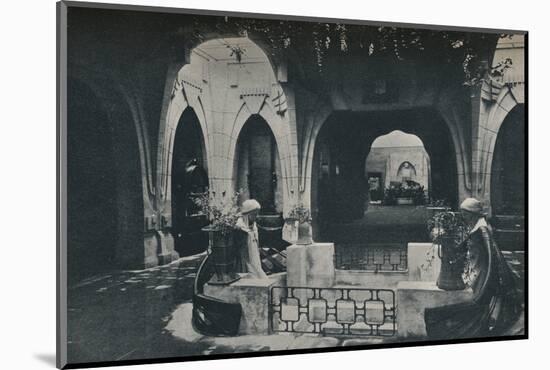'Hall in the German Section of the Turin Exhibition', 1902-Unknown-Mounted Photographic Print