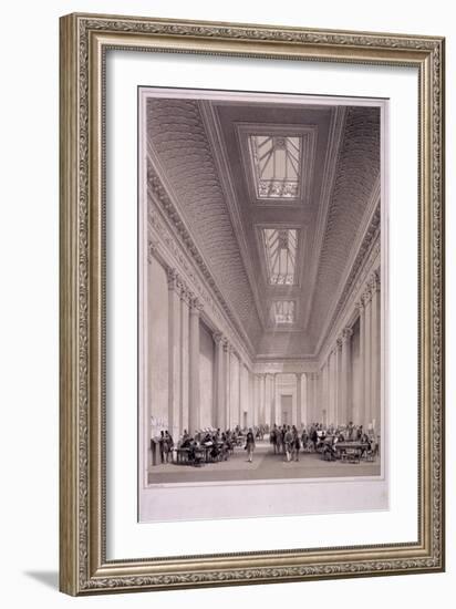 Hall of Commerce, Threadneedle Street, London, C1850-George Hawkins-Framed Giclee Print