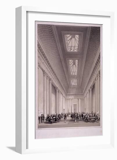 Hall of Commerce, Threadneedle Street, London, C1850-George Hawkins-Framed Giclee Print