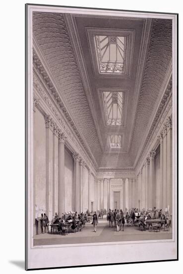 Hall of Commerce, Threadneedle Street, London, C1850-George Hawkins-Mounted Giclee Print