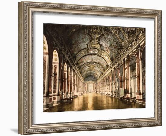 Hall of Mirrors Versailles-Mindy Sommers-Framed Giclee Print