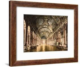 Hall of Mirrors Versailles-Mindy Sommers-Framed Giclee Print