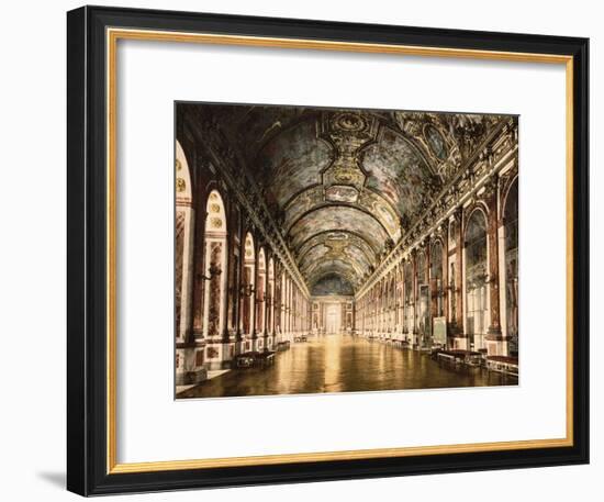 Hall of Mirrors Versailles-Mindy Sommers-Framed Giclee Print