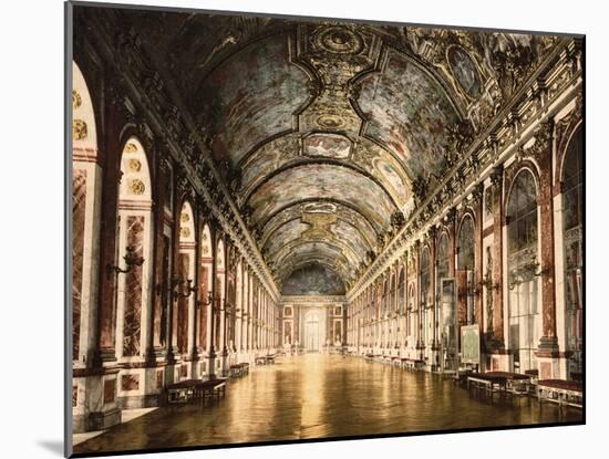 Hall of Mirrors Versailles-Mindy Sommers-Mounted Giclee Print