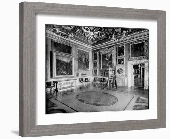 Hall of Saturn, Pitti Palace, Florence, Italy, 1893-John L Stoddard-Framed Giclee Print