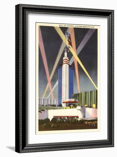 Hall of Science, Chicago World's Fair-null-Framed Art Print