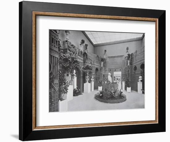 Hall of Sculptures on the Dyaghilev's Exposition De L'Art Russe at the Salon D'Automne in Paris-Léon Bakst-Framed Giclee Print