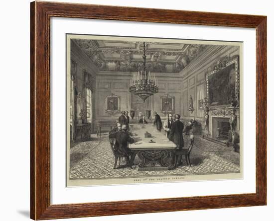 Hall of the Drapers' Company-null-Framed Giclee Print