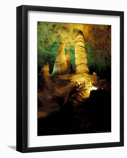 Hall of the Giants, Big Room, Carlsbad Caverns National Park, New Mexico, USA-Maresa Pryor-Framed Photographic Print